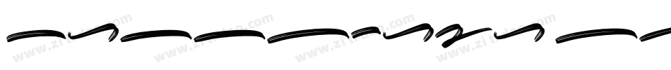 Katheryna Swashes字体转换